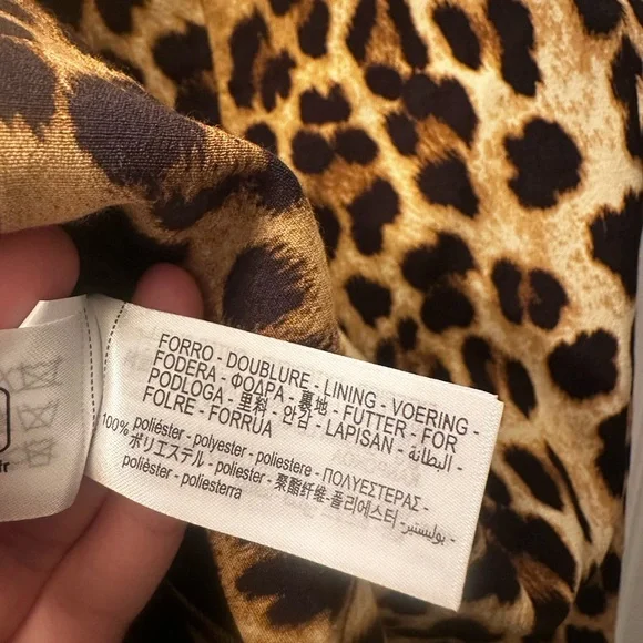 Zara Leopard-Print Sleeveless Mini Dress M - Picture 5 of 5